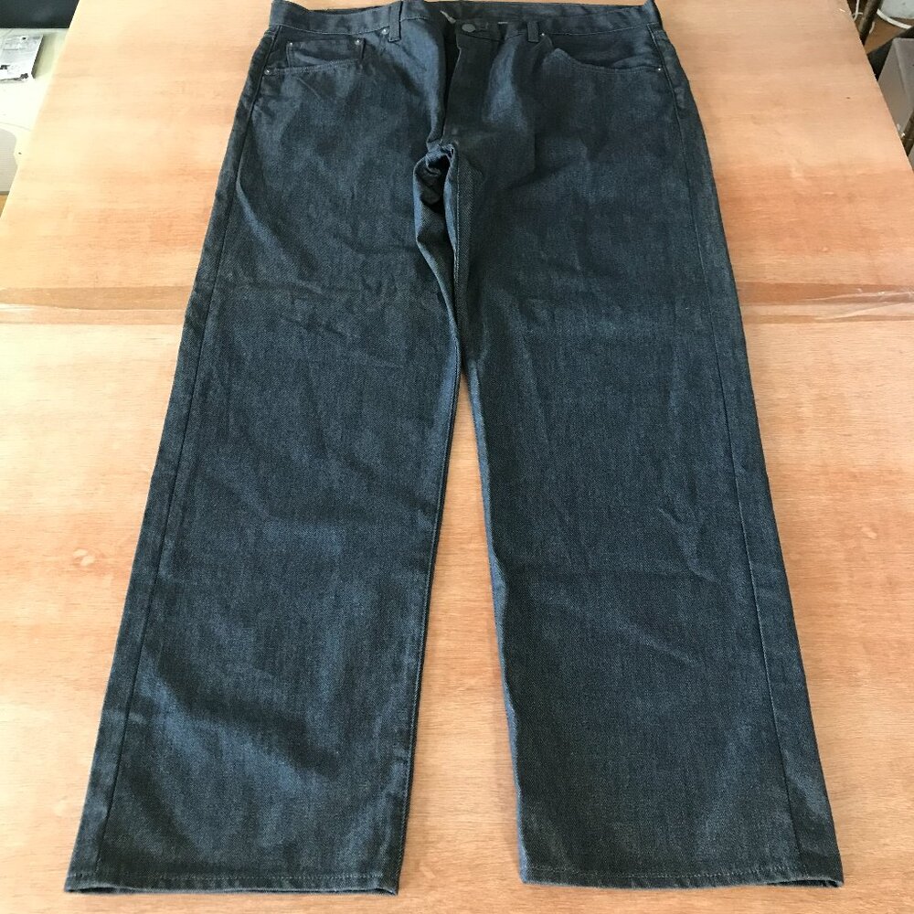 Levi's 501 Original Fit Jeans Men 40x29 Black High Rise Button Fly Stretch 18555